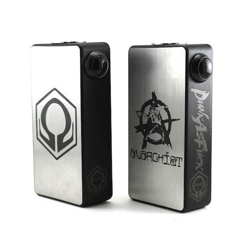 hexohm v2 brushed stainless steel 110 watt box mod|HexOhm by VaporShark V2 (110 Watt Dual 18650) .